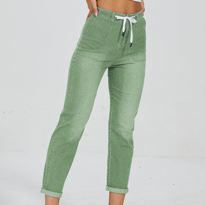 Judy Pull On Denim Joggers