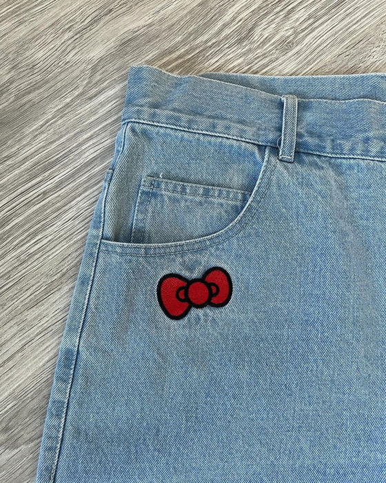 Hello Kitty Denim Shorts