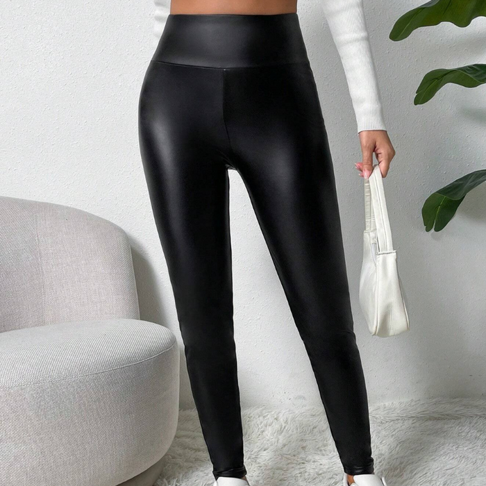 Women's Solid Thermal Lined Pants