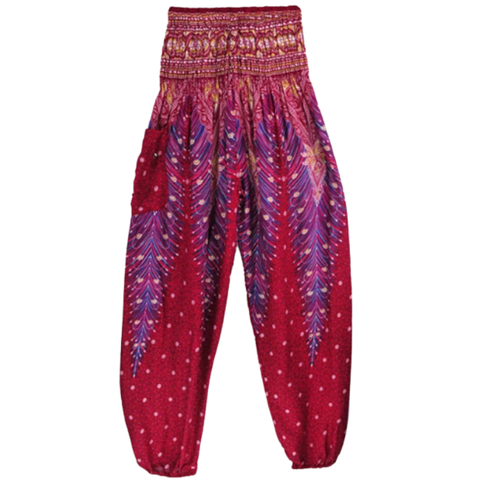 Boho Floral Harem Pants