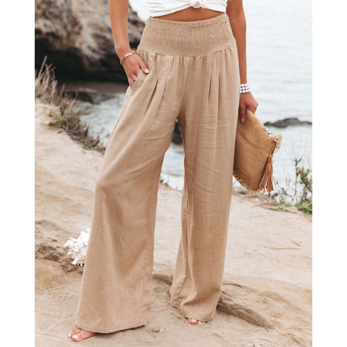 Casual Wide Legged Slacks Women