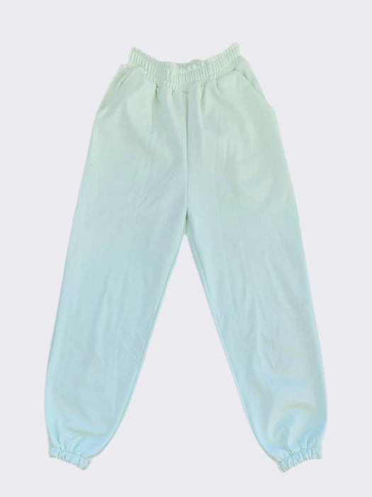 Fleece-Lined Cotton Joggers for Women - Cozy Sweatpants with Pockets